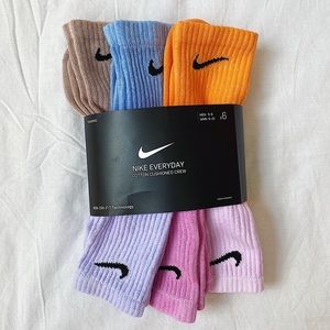 Nike custom BUNDLE of hand dyed crew socks